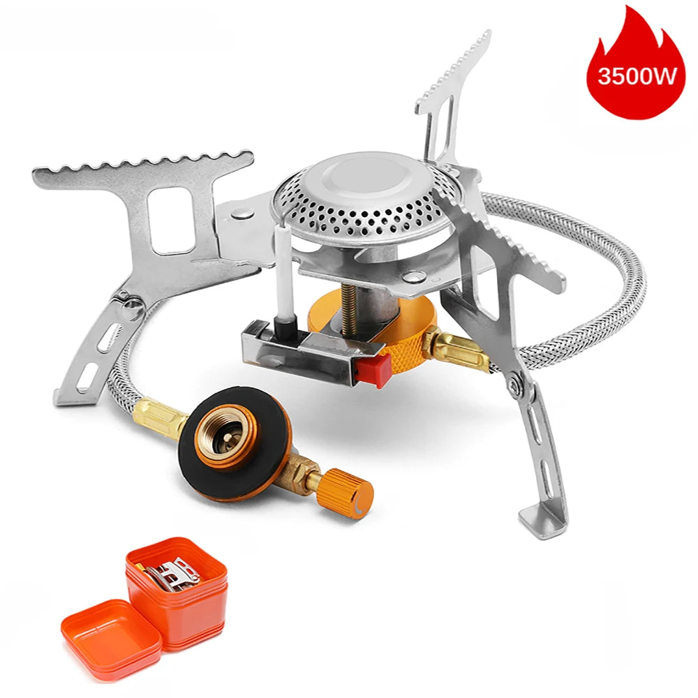 Outdoor Camping Portable Windproof outdoor Head Stove Portable Burner 5800W