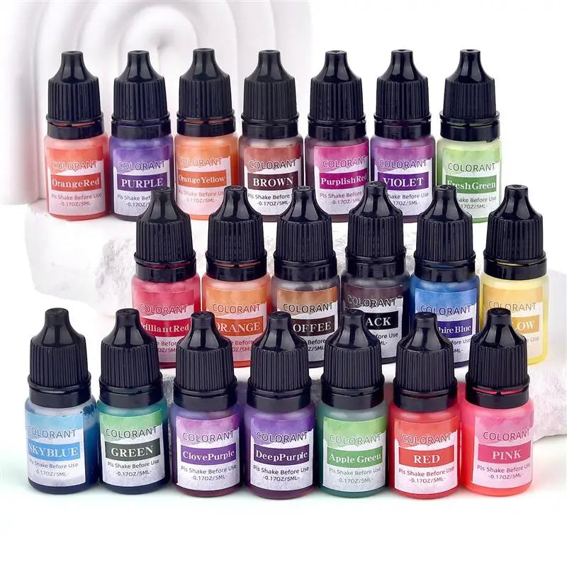 20 Colors Candle Dyes  Soap Coloring Handmade Crafts Resin Pigment