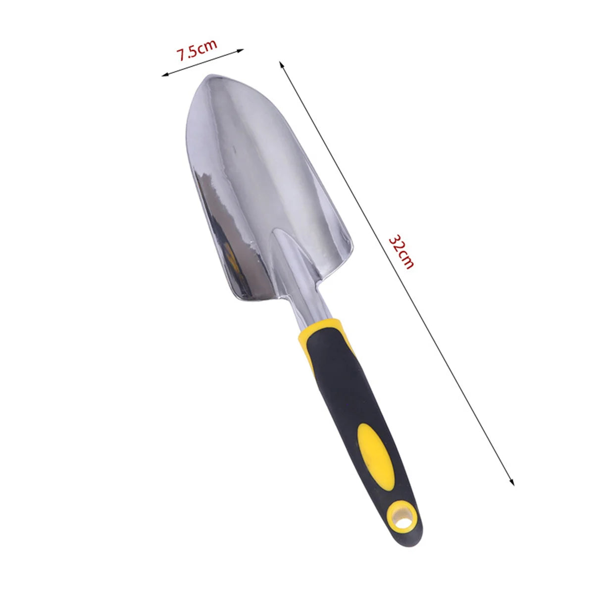 Garden Tool Hand Trowel, Rake, Cultivator, Weeder Tools with Ergonomic Handle,