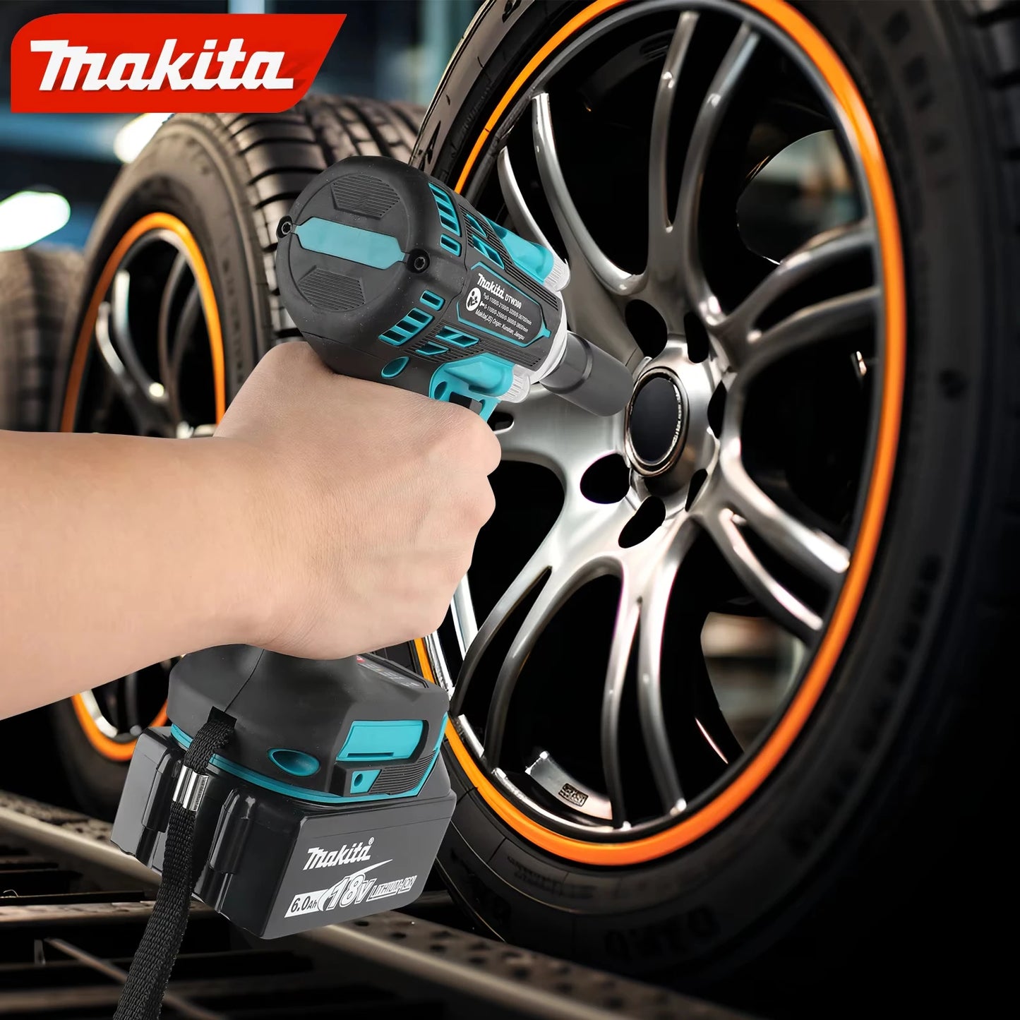 Makita 18V DTW300 Cordless Impact Wrench 1/2in Brushless