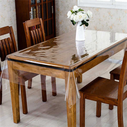 Home Table Mat Rectangular Pvc Tablecloth