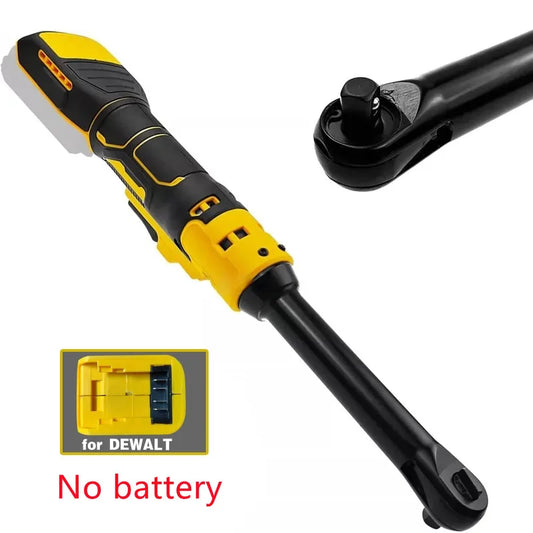 Cordless Ratchet Wrench Upgraded 3/8" Electric Driver for Dewalt 18V 20V Battery