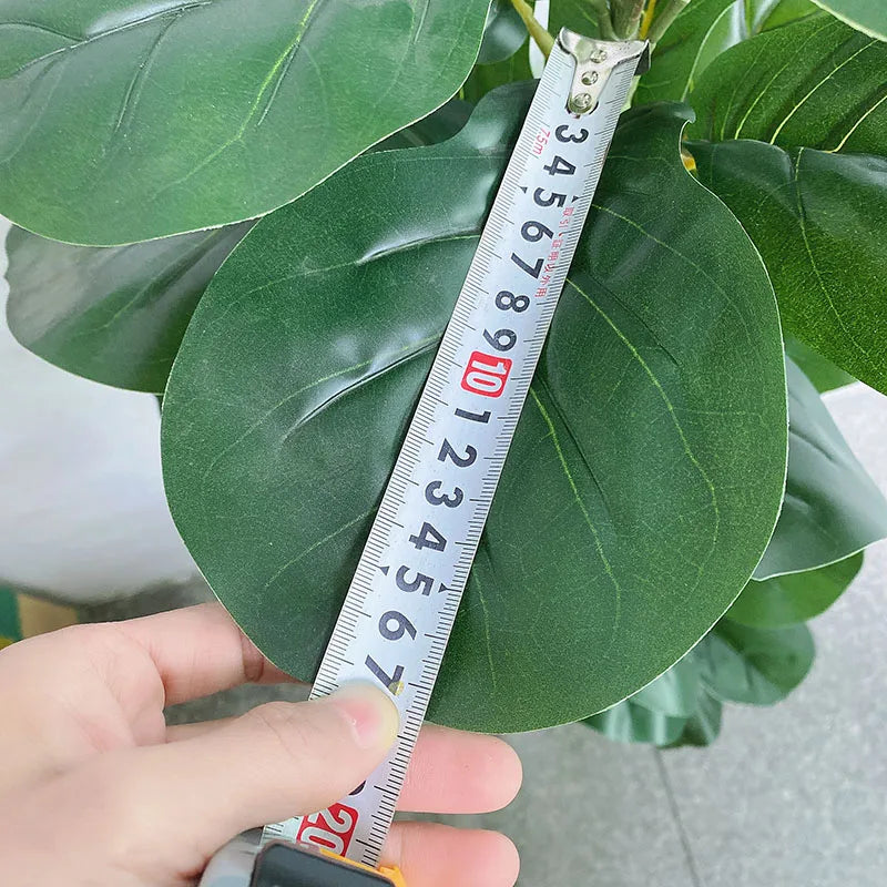 59in Large Artificial Ficus Tree Tropical Plants Green Palm Leafe's Big Monstera Tree Branch