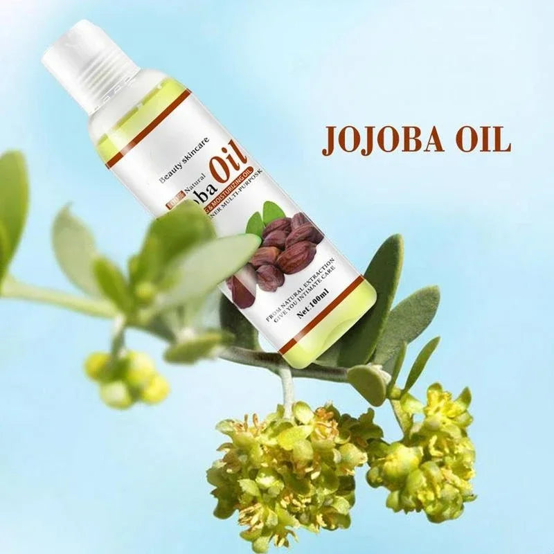100ml Brand Natural Organic Jojoba Oil Massage Skin Care Essential